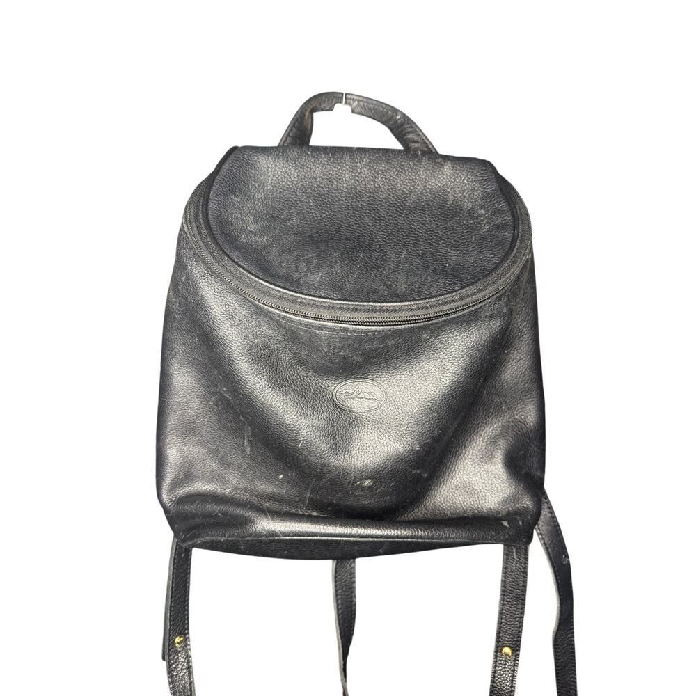 Vintage Longchamp Leather Backpack
